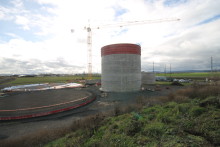 JC Biomethane is building Oregon&#39;s first non-farm methane digester to turn food scraps and yard waste into electricity in Junction City.