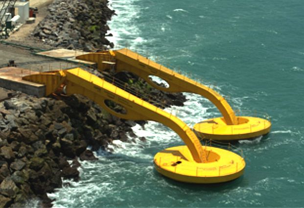 Wave energy is converted into clean electricity in Brasil